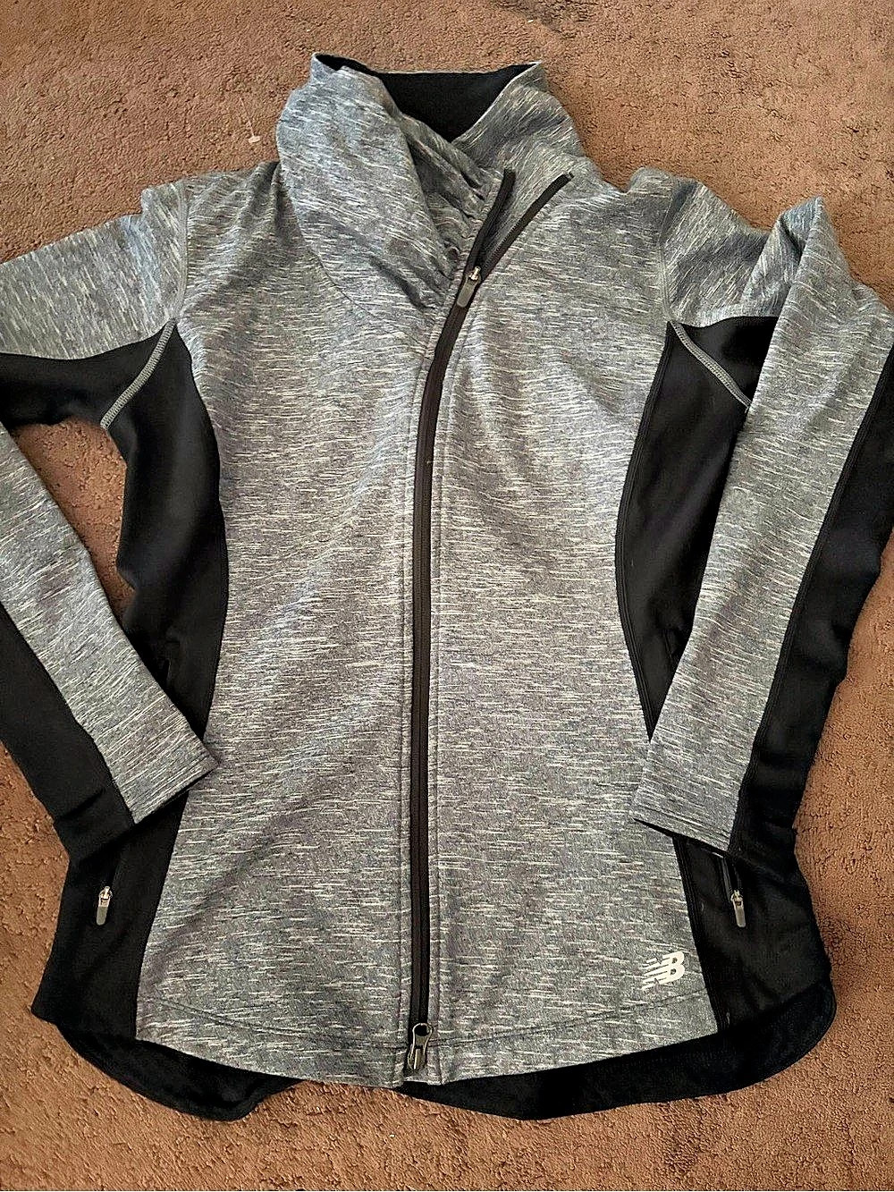 New Balance Anticipate Jacket Gray & Black